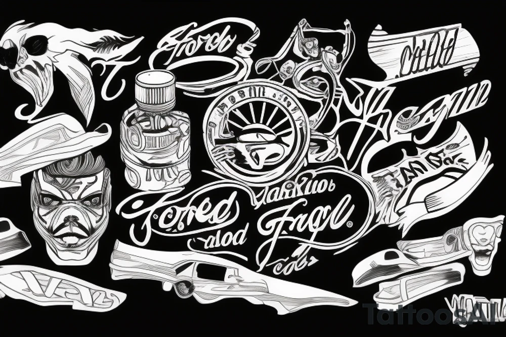Ford sierra tattoo idea