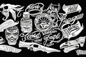 Ford sierra tattoo idea