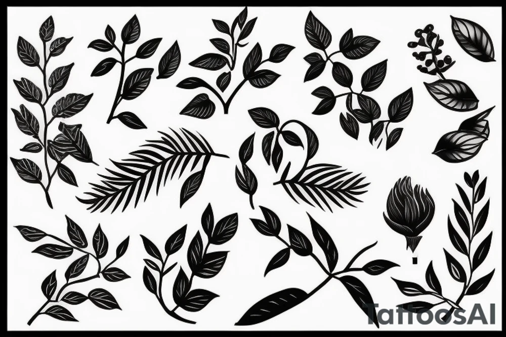 Laurel wreath tattoo idea