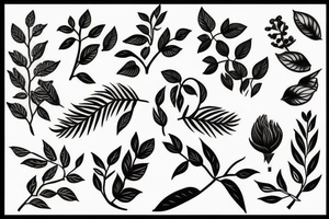Laurel wreath tattoo idea