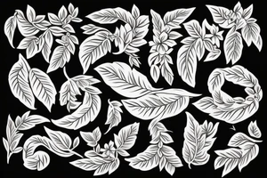Laurel wreath tattoo idea