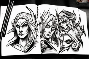 invoker dota 2 tattoo idea
