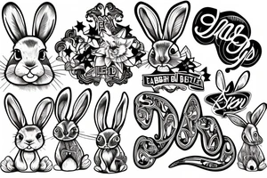rabbit Ears tattoo idea