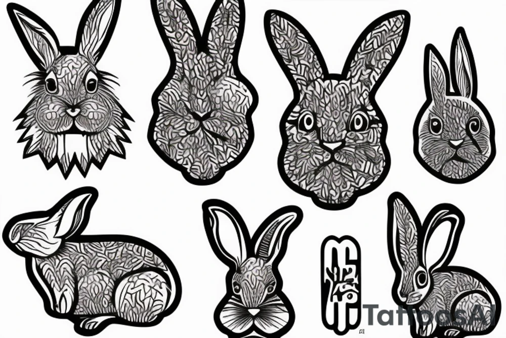 rabbit Ears tattoo idea