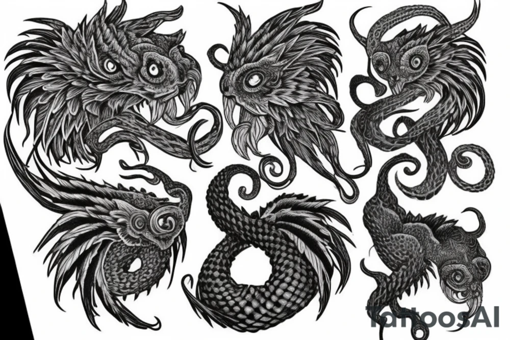 atheris hispida tattoo idea