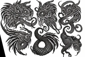 atheris hispida tattoo idea