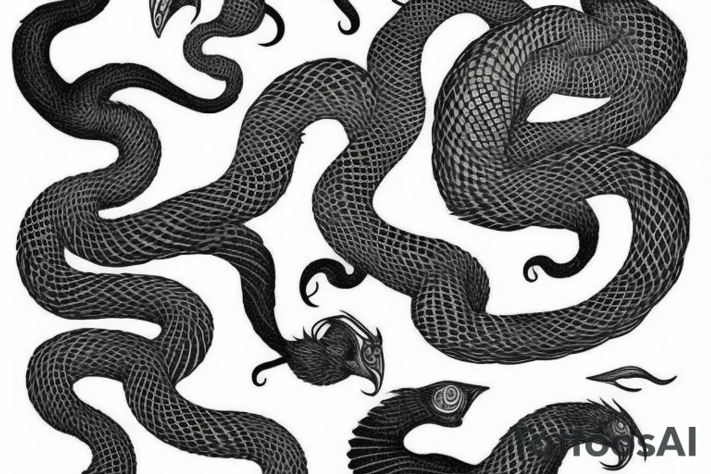 atheris squamigera tattoo idea