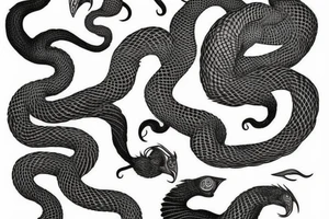 atheris squamigera tattoo idea