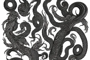atheris squamigera tattoo idea
