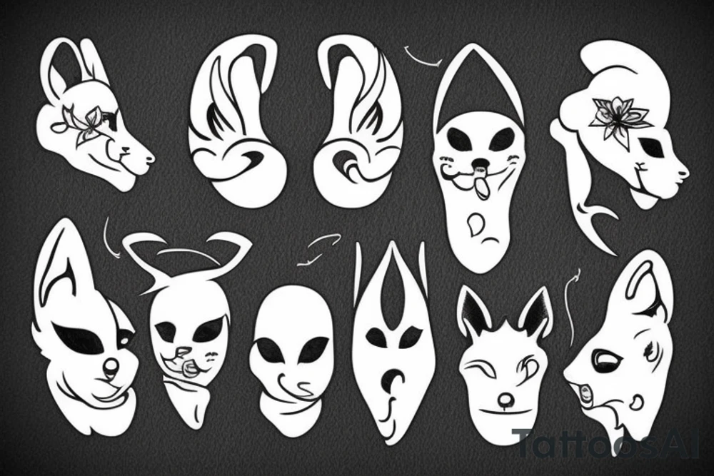 ears tattoo idea