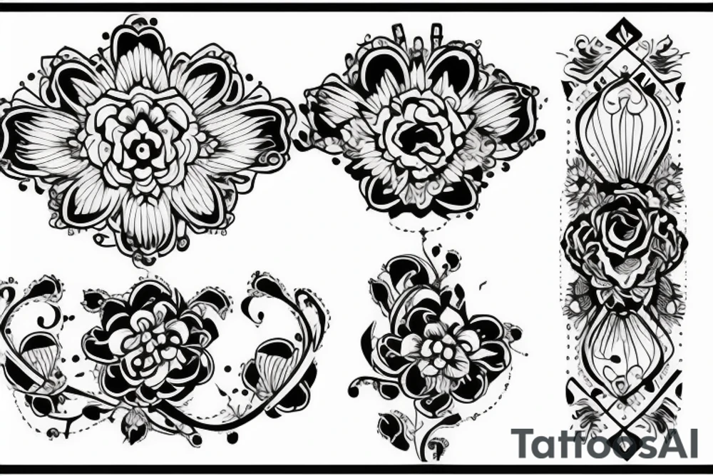 fence tattoo idea