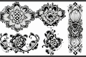 fence tattoo idea