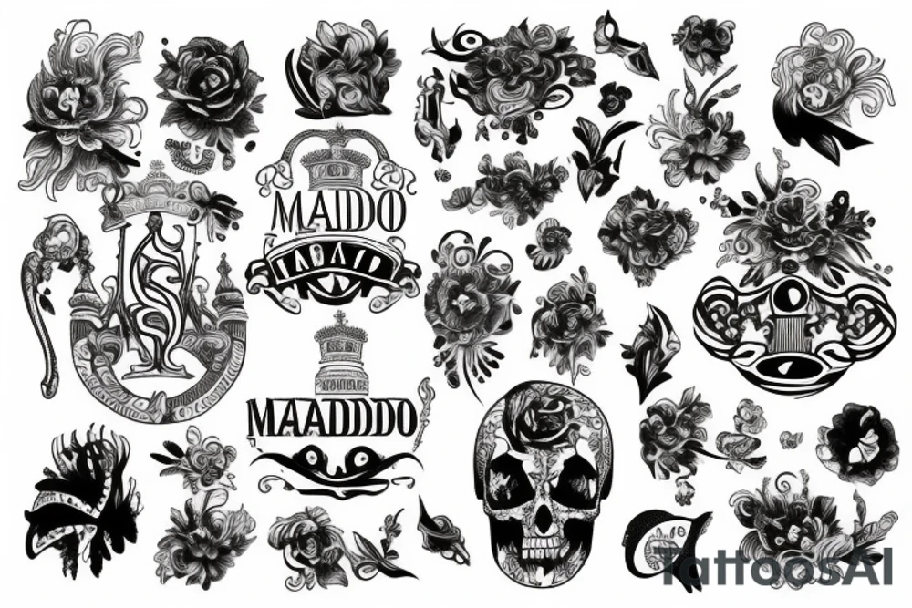 madrid tattoo idea