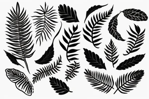 medusa leaf mitski tattoo idea