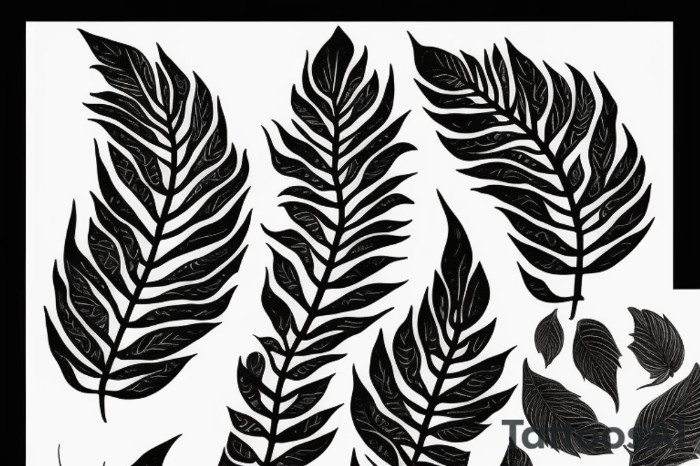 medusa leaf mitski tattoo idea