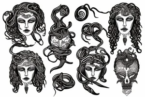 medusa tattoo idea