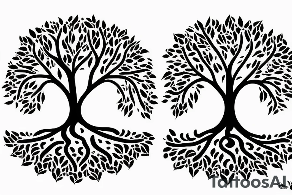 Tree of life tattoo idea
