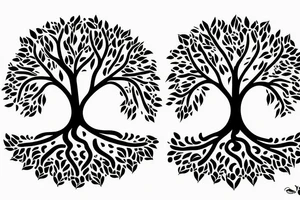 Tree of life tattoo idea