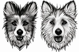 Samoyeds tattoo idea