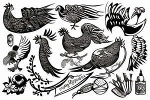 gamecock tattoo idea