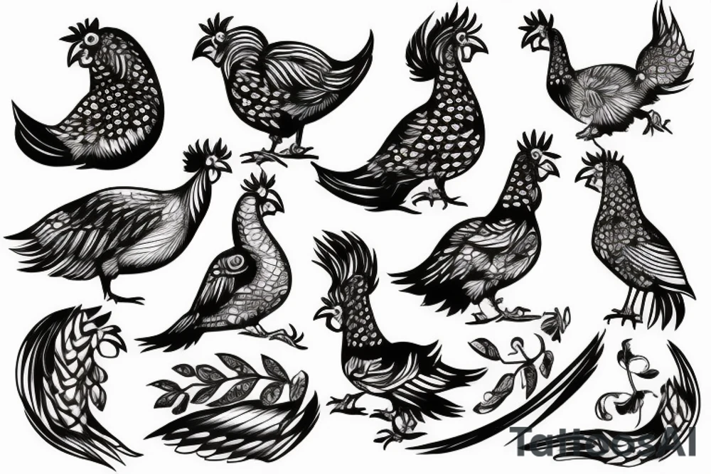 gamecock tattoo idea