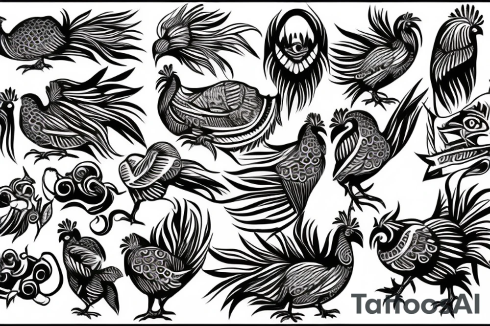 gamecock tattoo idea