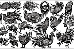 gamecock tattoo idea