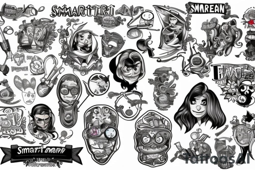 Smartmen tattoo idea