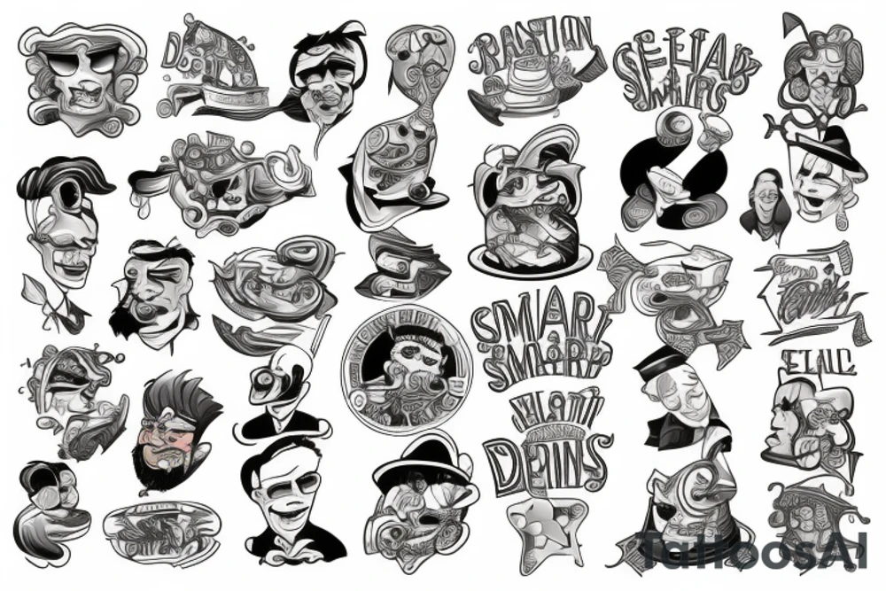 Smartmen tattoo idea