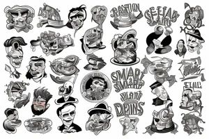 Smartmen tattoo idea
