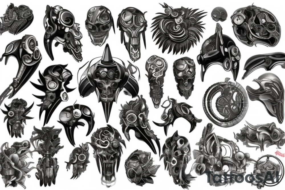 Cyber foo tattoo idea