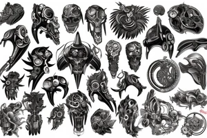 Cyber foo tattoo idea