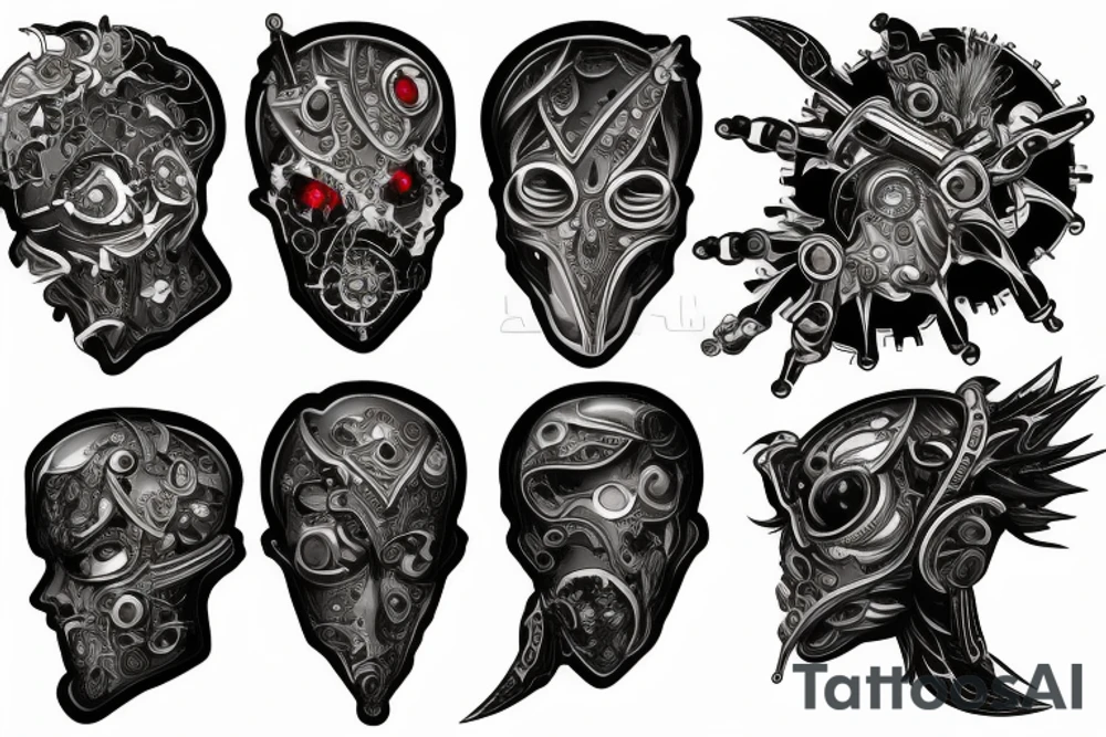 Cyber foo tattoo idea