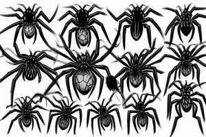 japan spider from anime tattoo idea