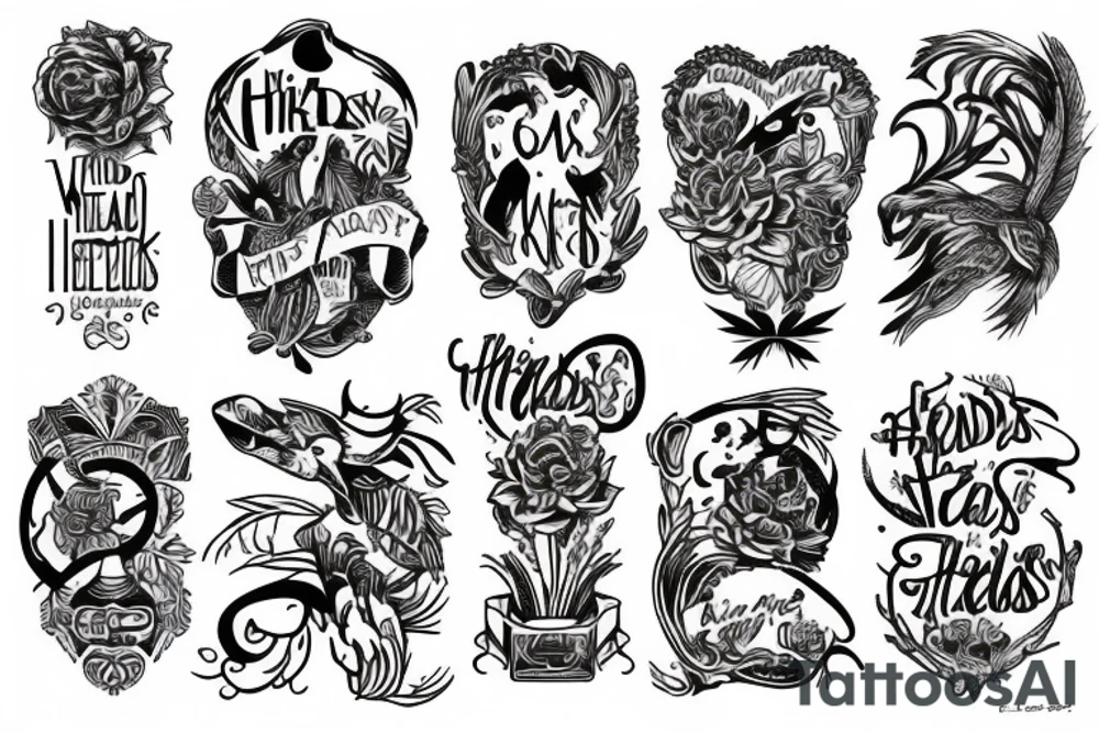 Wild Hearts Steady Heads tattoo idea
