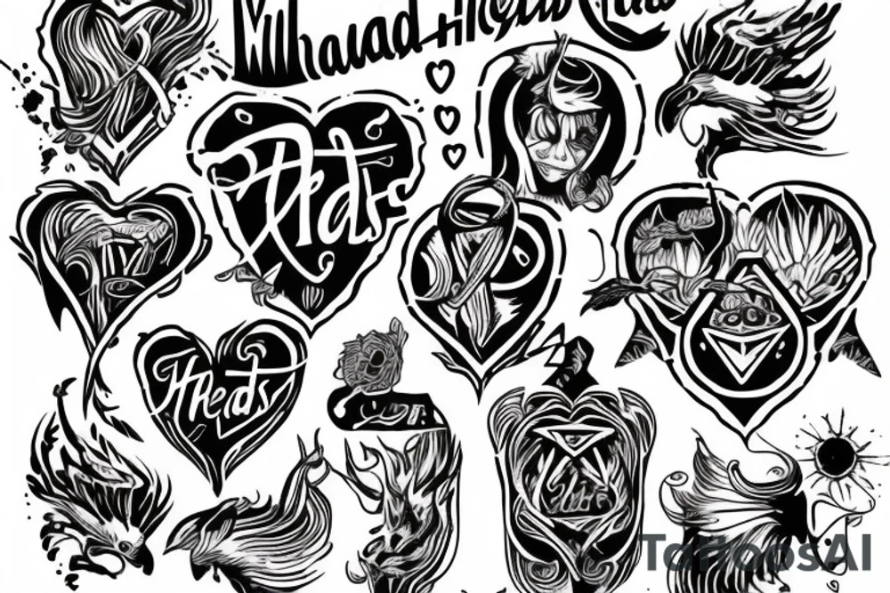 Wild Hearts Steady Heads tattoo idea