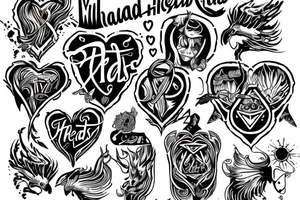 Wild Hearts Steady Heads tattoo idea