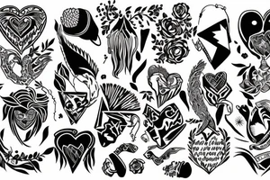 Wild Hearts Steady Heads tattoo idea