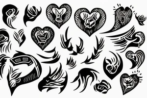 Wild Hearts Steady Heads tattoo idea