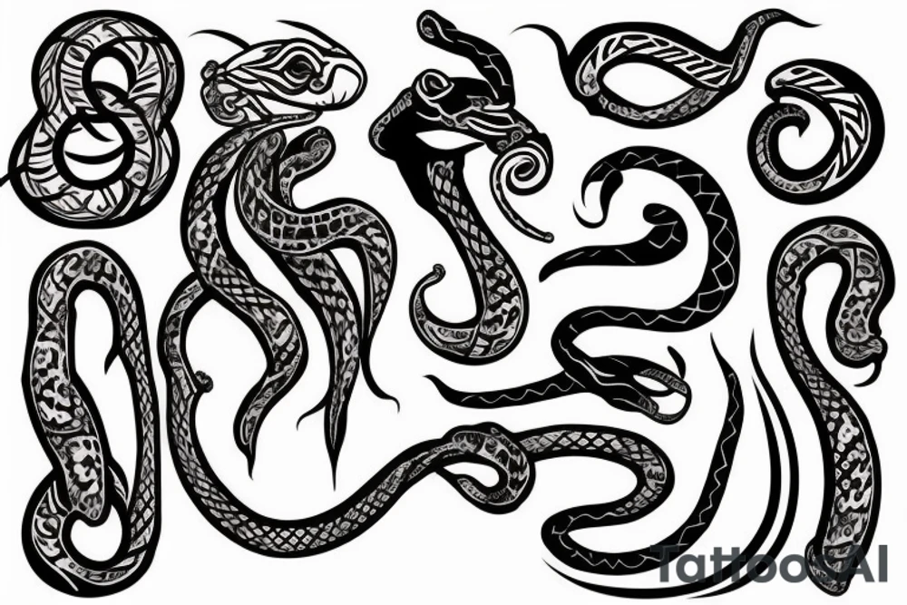 snake tattoo idea