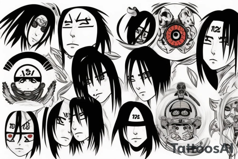 itachi tattoo idea