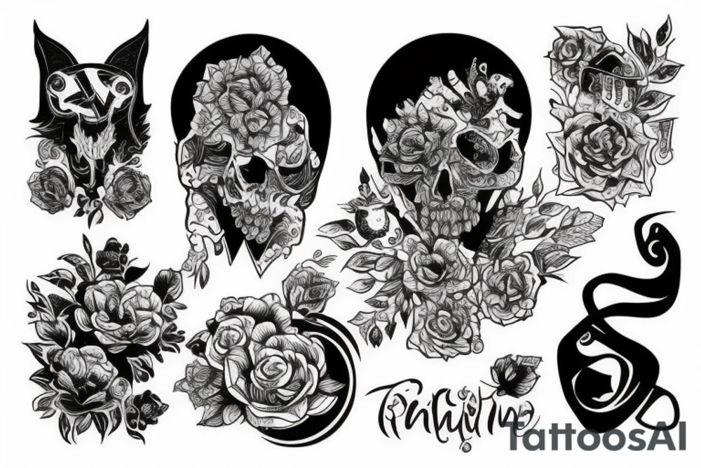 Инь и Янь tattoo idea