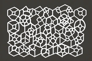 binary hexagons, hacker, dark tattoo idea