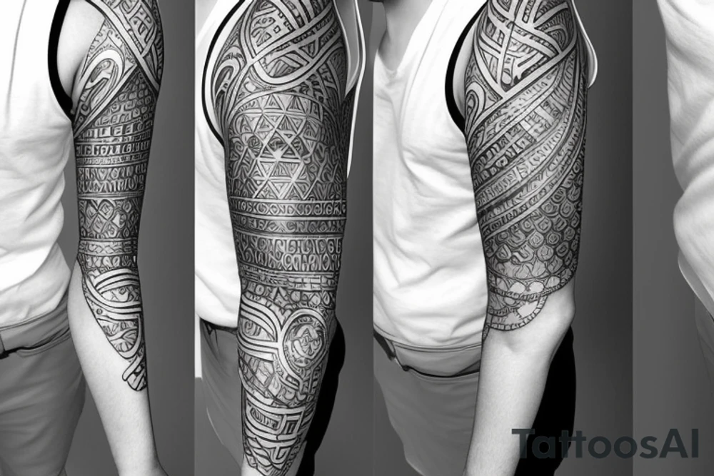 sleeve tattoo idea