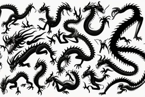 Dragon tattoo idea