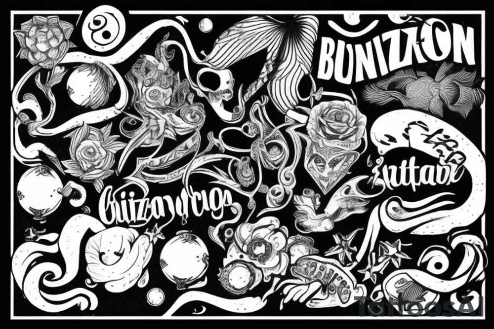 Text b8rzn tattoo idea