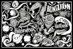 Text b8rzn tattoo idea