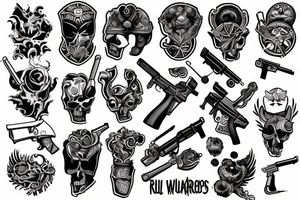 Rule is dependant on weapons tattoo idea