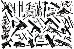 Rule is dependant on weapons tattoo idea