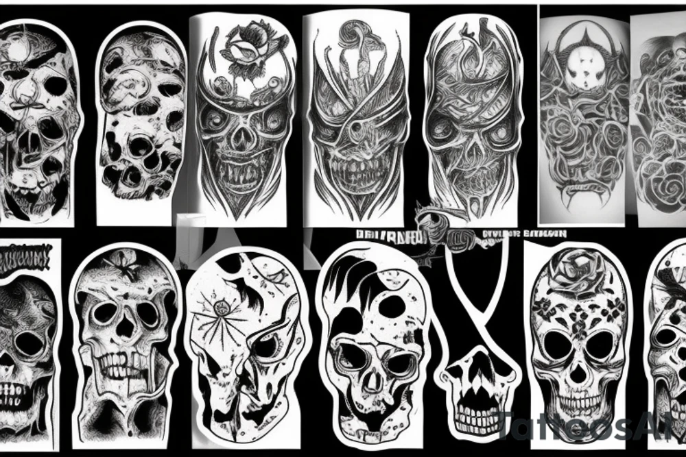 horror tattoo idea